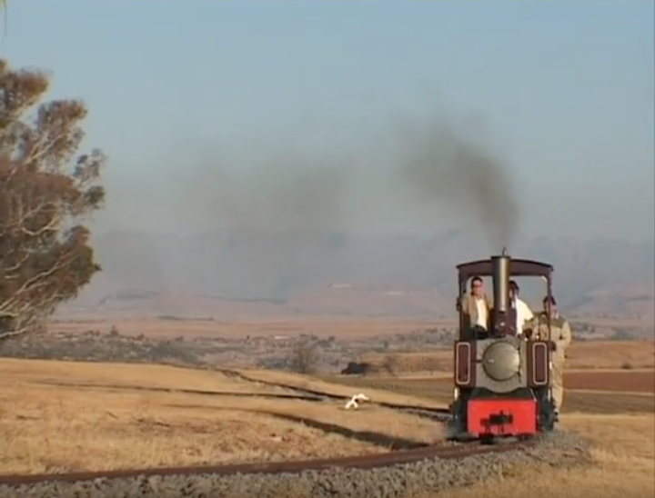 Rare Steamtrain footage